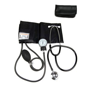 Medidor de presión arterial con estetoscopio
