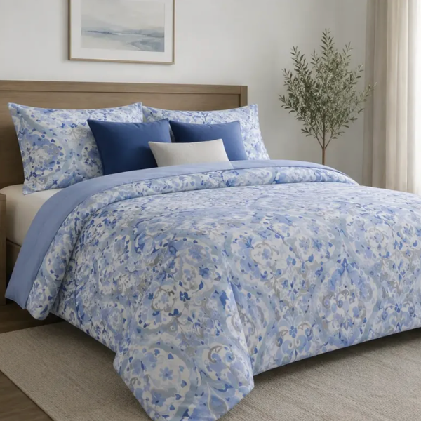 Floral verdiazul