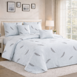 Acolchado 2 plazas sommier Celeste con plumas