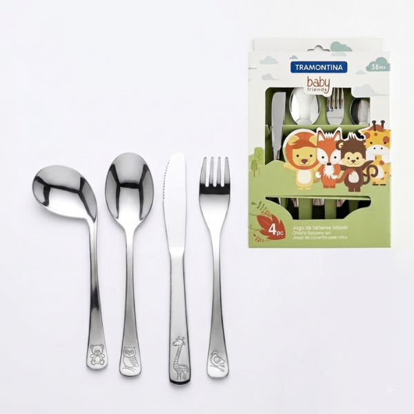 Cubiertos para niños tramontina