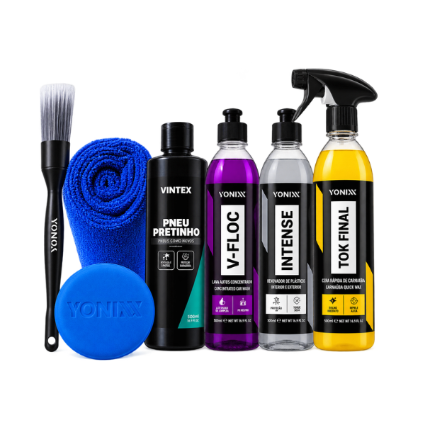 kit limpieza auto