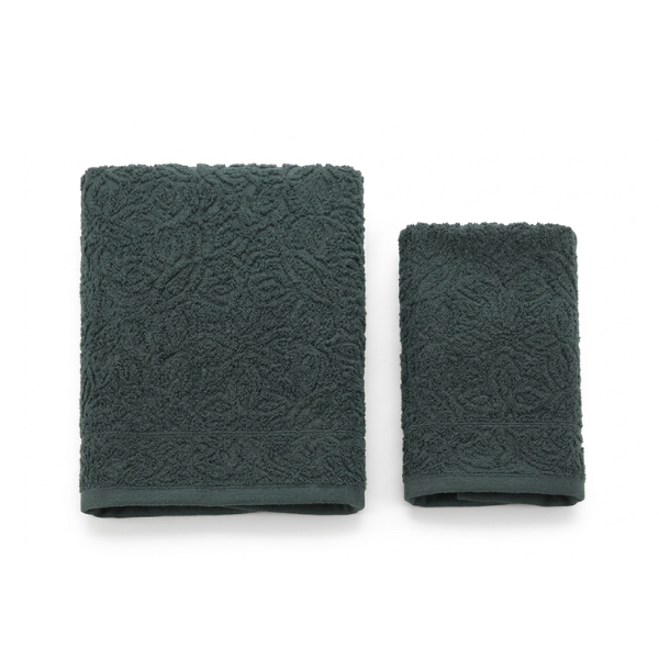 set toalla verde
