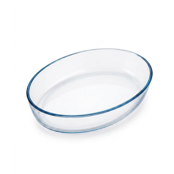 Fuente de vidrio marinex oval